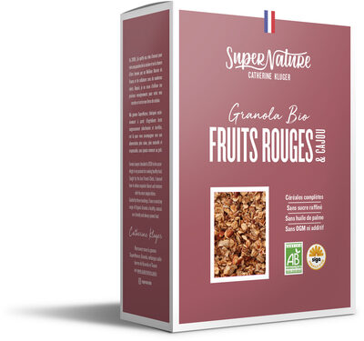 Granolas fruits rouges & cajou