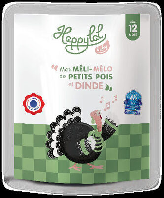 Mon méli-mélo de petits pois et dinde