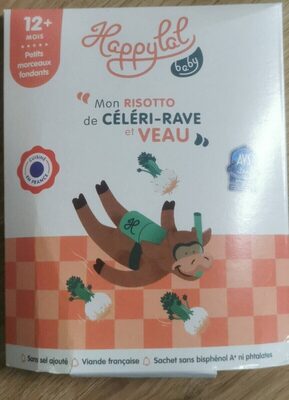 Mon risotto de céleri-rave et veau