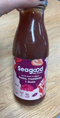 Jus de fruits et algues Fraise, Framboise & Dulse