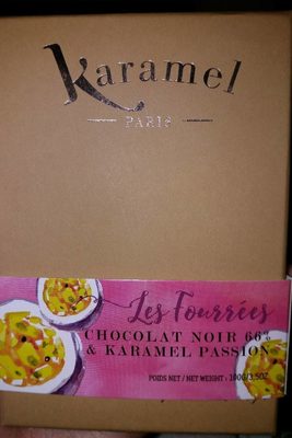 Chocolat noir 66% & karamel passion