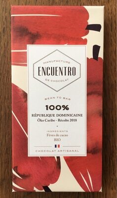 Chocolat Noire 100% République Dominicaine