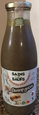 Soupe fraiche champignons