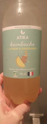Kombucha - citron et gingembre