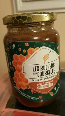 Pâte à tartiner miel noisette