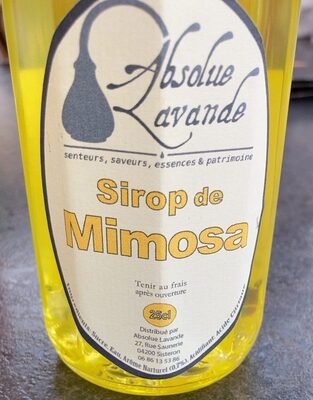 sirop de mimosa