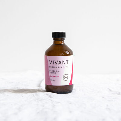 VIVANT Kombucha jasmin frambroise