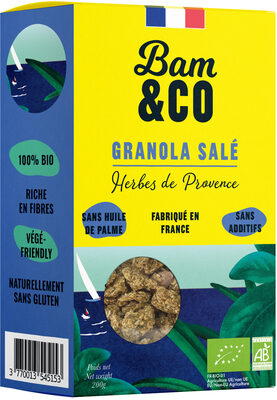 Granola Salé Herbes de Provence