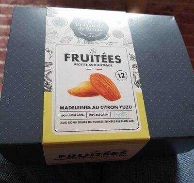 Madeleines au citron yuzu