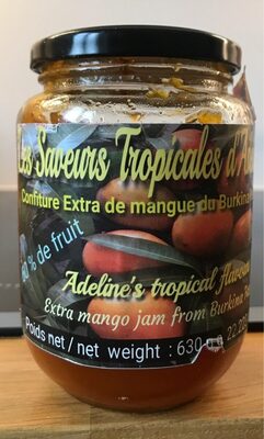 Confiture extra de mangue du Bukina Faso