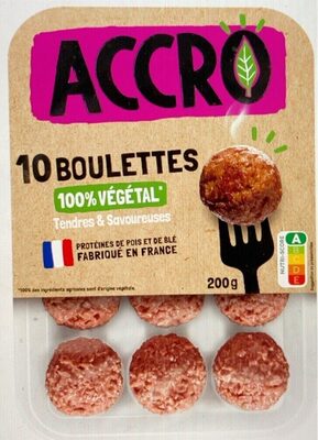 Boulettes 100% vegetales