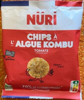 Chips à l’ague kombu tomate