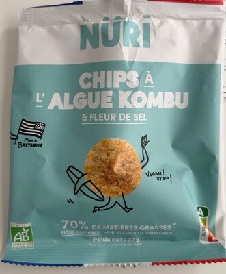 Chips a l’algue kombu