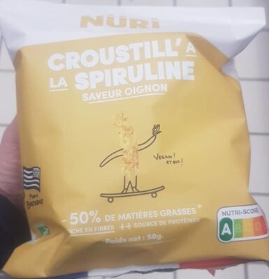 Croustill'spiruline saveur oignon