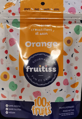 Orange lyophilisées