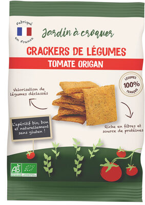 Crackers de légumes BIO tomate origan