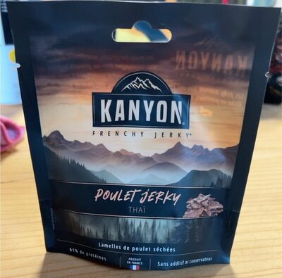 Kanyon - Poulet Jerky Thaï - 50g