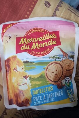 Tartelettes pâte à tartiner cacao & noisettes