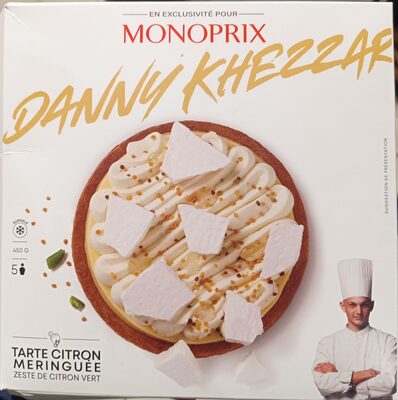 Tarte citron meringuée danny khezzar