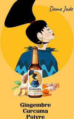 Kombucha | Gingembre - Curcuma - Poivre