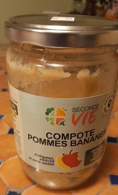 Compote pommes bananes
