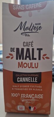 Café malt saveur cannelle
