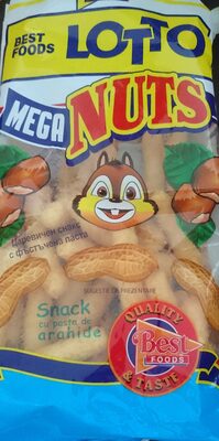 Meg Nuts - царевичен снакс с фъстъчена паста