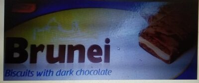 Biscuits with dark chocolate