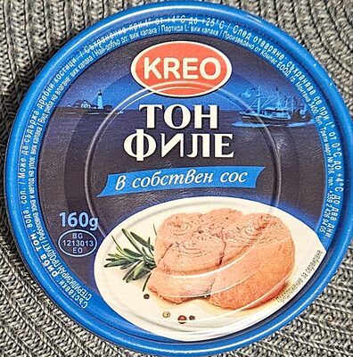 Риба тон в собствен сос