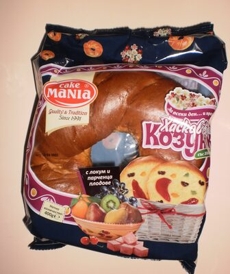 ХАСКОВСКИ КОЗУНАК С ЛОКУМ и парченца плодове