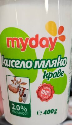 Кисело краве мляко 2%