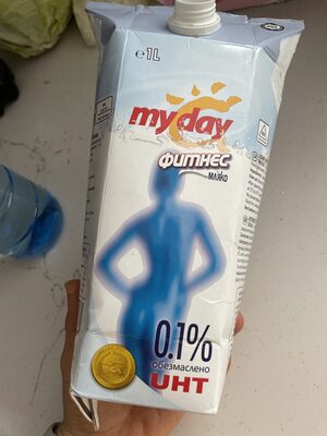 Обезмаслено хомогенизирано краве мляко 0.1%