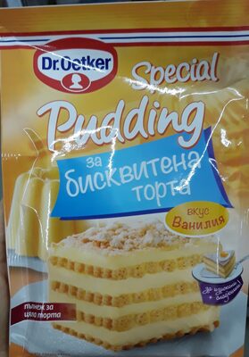 Пудинг за бисквитена торта