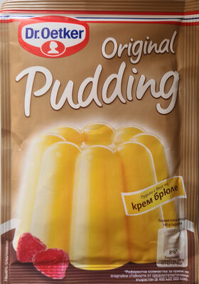 Пудинг с вкус на крем брюле