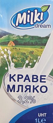 Хомогенизирано краве мляко 3.2%
