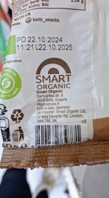 Seed crackers wholegrain with coconut oil