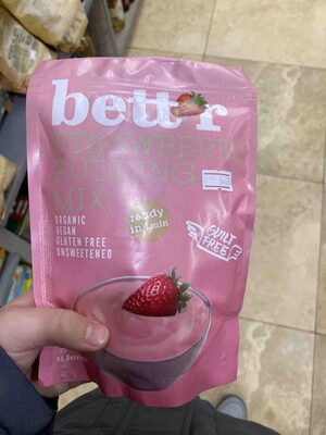 Organic Strawberry Pudding Mix