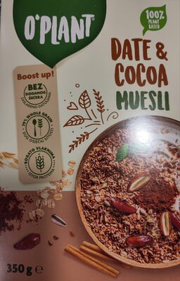date & cocoa muesli