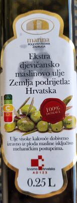 ekstra djevičansko maslinovo ulje