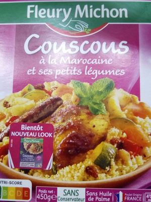 Couscous à la marocaine et ses petits légumes