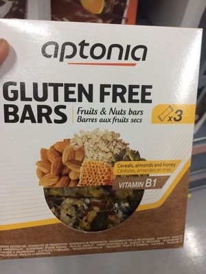 Gluten free bars