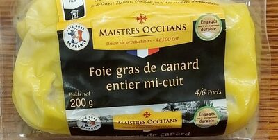 Foie gras de canard enter mi-cuit