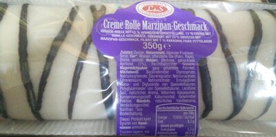 Creme Rolle Marzipan-Geschmack