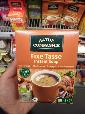 Fixe Tasse Instant Soup, champignons