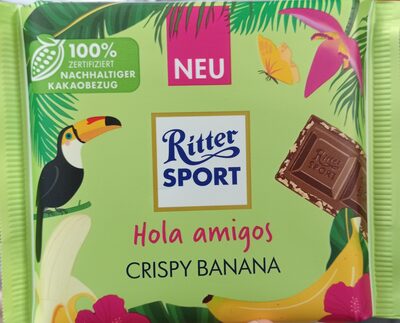 Schokolade Hola Amigos CRISPY BANANA