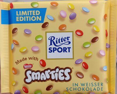 Ritter Sport - Smarties in Weisser Schokolade