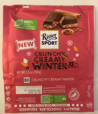 Schokolade Crunchy Creamy Winter