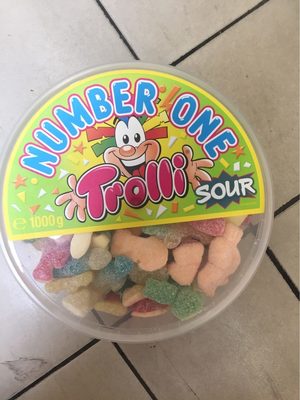 Trolli Number One Sour 1KG Dose