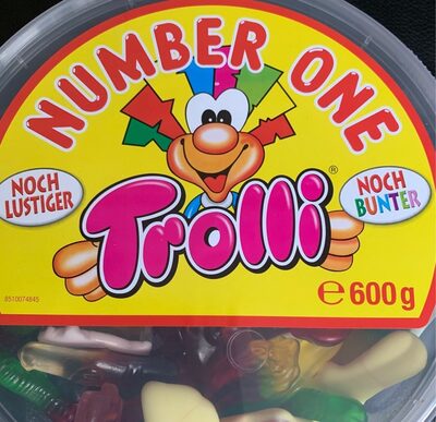 Trolli No. 1 Bunte Fruchtgummi- Mischung