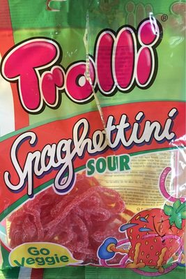 Trolli Spaghettini Sour Erdbeer